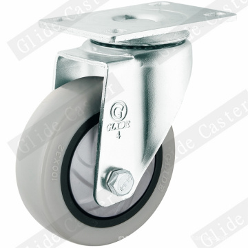 Medium Duty Single Bearing Tpp Swivel Wheel Caster (Gray) (G3117)